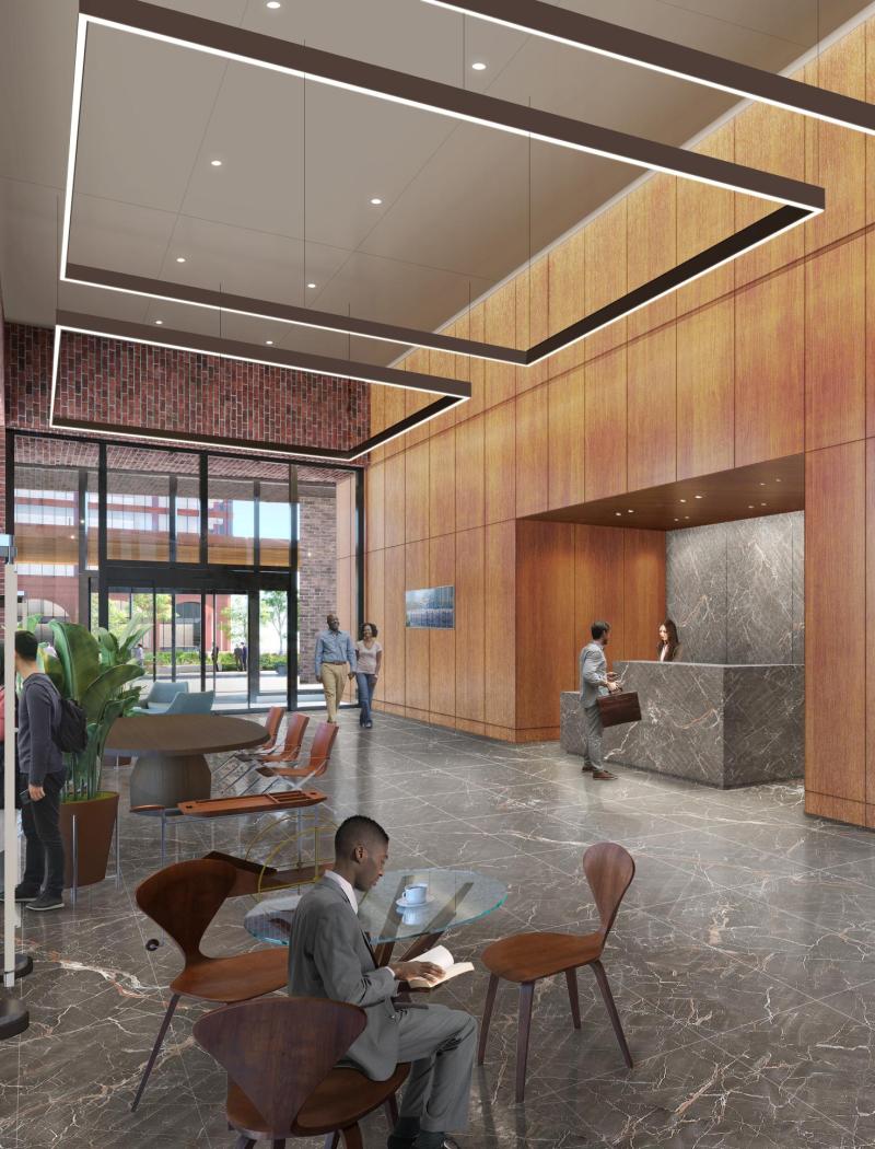 3025 JFK Office Lobby Facing East