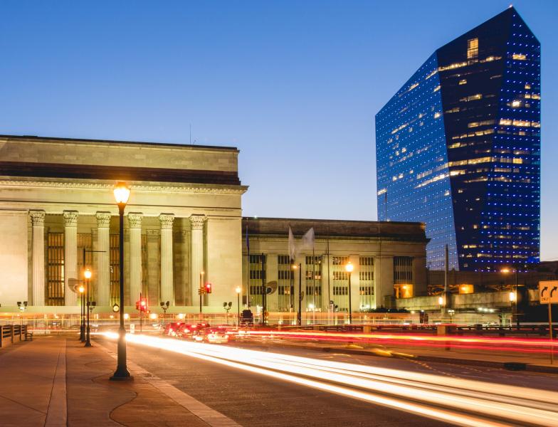 Cira Centre at Night