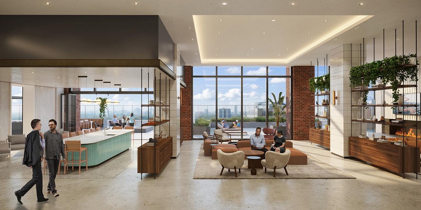 amenity floor at 3025 jfk
